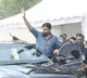 Pawan Kalyan Saluted by Kumki Elephants in Chittoor