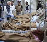 PM Modi meets survivors of Delhi blast at LNJP Hospital