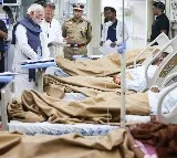 Narendra Modi Visits Blast Victims After Bhutan Trip