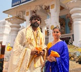 Vignesh Shivan, Nayanthara offer prayers at Kukke Subrahmanya Swamy temple in Karnataka