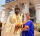 Vignesh Shivan, Nayanthara offer prayers at Kukke Subrahmanya Swamy temple in Karnataka