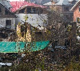 NSG forensic expert team visits Nowgam blast site in Kashmir