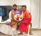 Naveen Yadav Meets Talasani Srinivas Yadav After Election Win