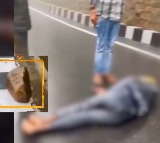 Tirumala Bike Rider Injured in Ghat Road Rockfall