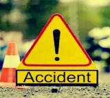 NTR District Private Bus Accident Injures Eight