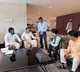 Azharuddin Reaches Madina for Bus Accident Relief Efforts