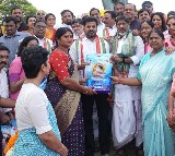 Telangana CM launches distribution of one crore sarees