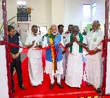 Narendra Modi Praises Farmers in Coimbatore Tamil Nadu