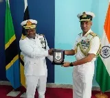 Indian, Tanzanian Navy officials discuss maritime security