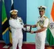 Indian, Tanzanian Navy officials discuss maritime security