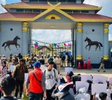 Sangai Tourism Festival opens in Imphal amid protests and tension; two cops injured in clash
