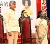 Droupadi Murmu at Sathya Sai Centenary Celebrations in Puttaparthi