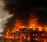 Rajasthan: Another sleeper bus catches fire after hitting high-tension line; woman injured