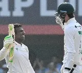 2nd Test: Muthusamy’s 109, Jansen’s 93 take South Africa to 489 against India