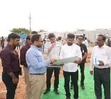 Revanth Reddy Reviews Global Summit Arrangements in Hyderabad