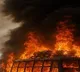 Rajasthan Bus Fire Sleeper Bus Burns After Contact With High Tension Wire