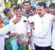 Minister Jupally Initiates Indiramma House Construction with Widow