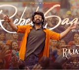 Prabhas Rebel Saab Song Released from Raja Saab Movie