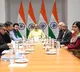 Rammohan Naidu briefs VP Radhakrishnan on key initiatives of Civil Aviation Ministry