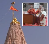 PM Modi hoists sacred Dhwaj at Ram Janmabhoomi Temple