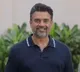 R Madhavan on Honda Goldwing for GD Naidu Biopic Shoot