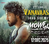 Lyrical video of foot-tapping second single 'Vanavaasam' from Roshan Kanakala's 'Mowgli 2025' released