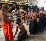 Ayyappa devotees protest denial of 'Deeksha' permission to Hyderabad cop