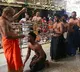 Ayyappa devotees protest denial of 'Deeksha' permission to Hyderabad cop