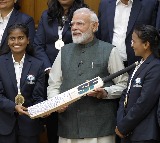 PM Narendra Modi hosts World Cup winning blind women's team