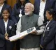 PM Narendra Modi hosts World Cup winning blind women's team