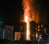 44 killed as fire engulfs high rise Hong Kong buildings 3 arrested