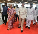 Chandrababu Naidu Inaugurates Banks Insurance Firms in Amaravati
