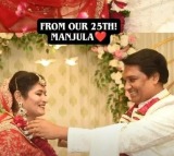 CID's Abhijeet aka Aditya Srivastava remarries his wife after 25 years, shares a 'varmala' pic
