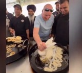 Christopher Luxon Makes Jalebi at Sikh Community Event