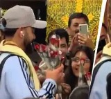 Virat Kohli Welcomed by Fans in Raipur for Second ODI