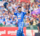 Anushka Sharma celebrates Virat Kohli's 53rd ODI century