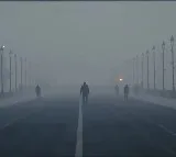 India Gate Disappears in Smog at Kartavya Path Delhi