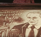 Odisha artist creates sand animation to welcome Putin to India