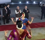 Russian President Vladimir Putin arrives on two-day State Visit, received by PM Modi at airport