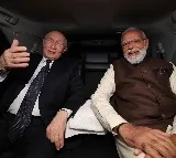 Delighted to welcome 'my friend', says PM Modi after receiving Putin at airport