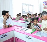 Nara Lokesh Speech at Mega PTM 40 in AP Model School