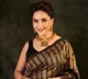 Madhuri Dixit stuns in her Sonepuri silk saree, carries 'quiet grace on every fold'