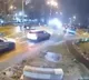 Mercedes Car Flies After Driver Faints in Romania