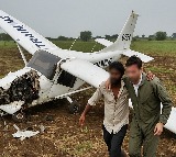 Training aircraft crashes in Madhya Pradesh; villagers rescue pilot, trainee