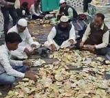 Foreign currencies, including dollar and Saudi riyal, pour into donation boxes for Kabir’s proposed Babri Masjid