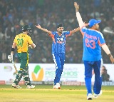 India vs South Africa India Takes Early Wickets After Hardik Pandya Blitz