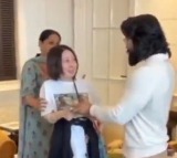 Ram Charan meets Japanese fans during Peddi movie shoot