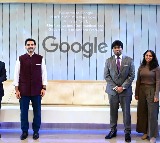 Nara Lokesh Discusses Google Data Center with Sundar Pichai