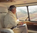 Chandrababu Naidu Conducts Aerial Survey of Uttarandhra Projects