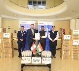 Solidarity with Global South: India delivers 250,000 saline bottles to Peru